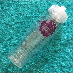 Planet Fitness transparent sports bottle